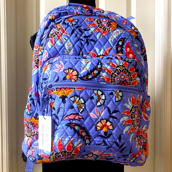 Vera Bradley Bags Vera Bradley Essential Large Backpack Nwt Poshmark